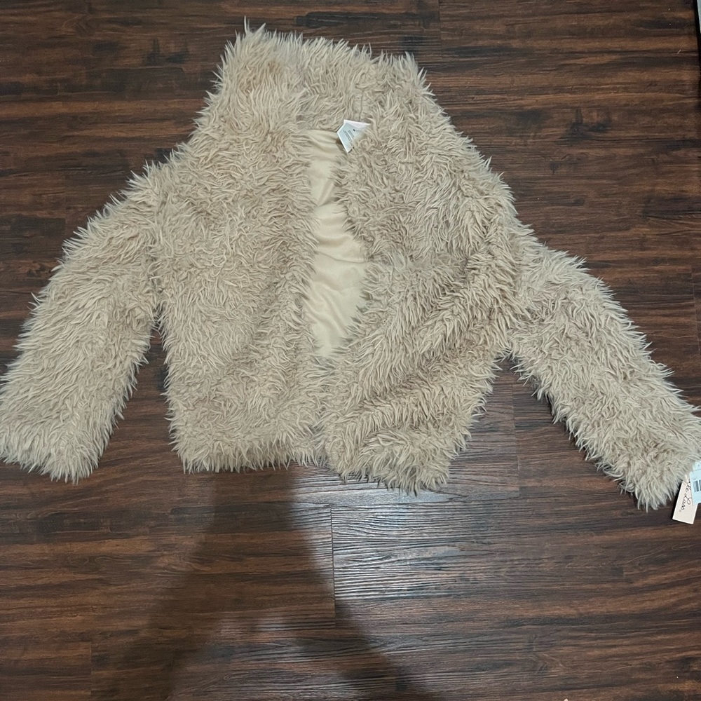Little Lass Faux Fur Jacket
